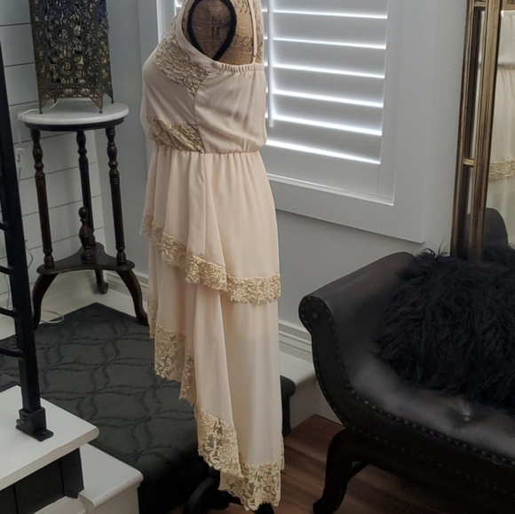 Gianni Bini Spaghetti Strap Boho Dress - Picture 4 of 11